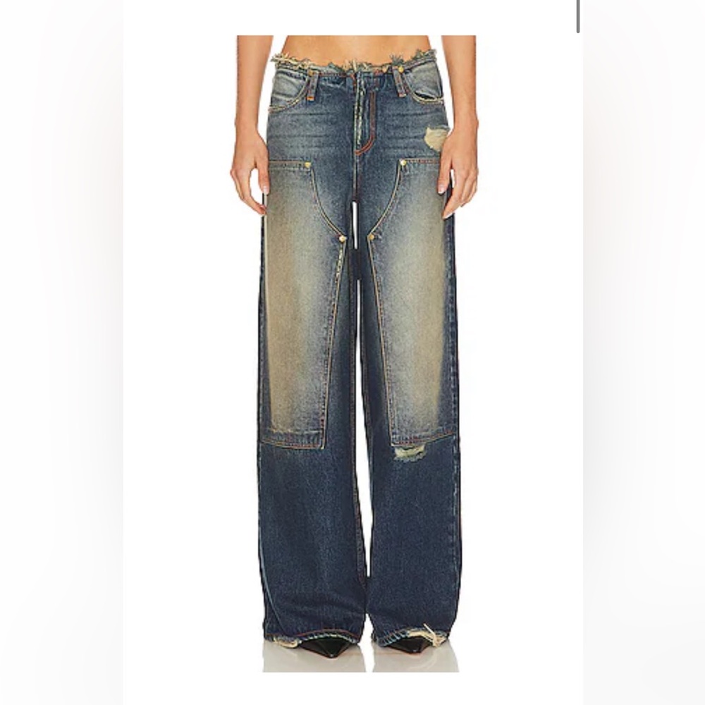 Tati Baggy Pant in Dark Indigo
H:OURS